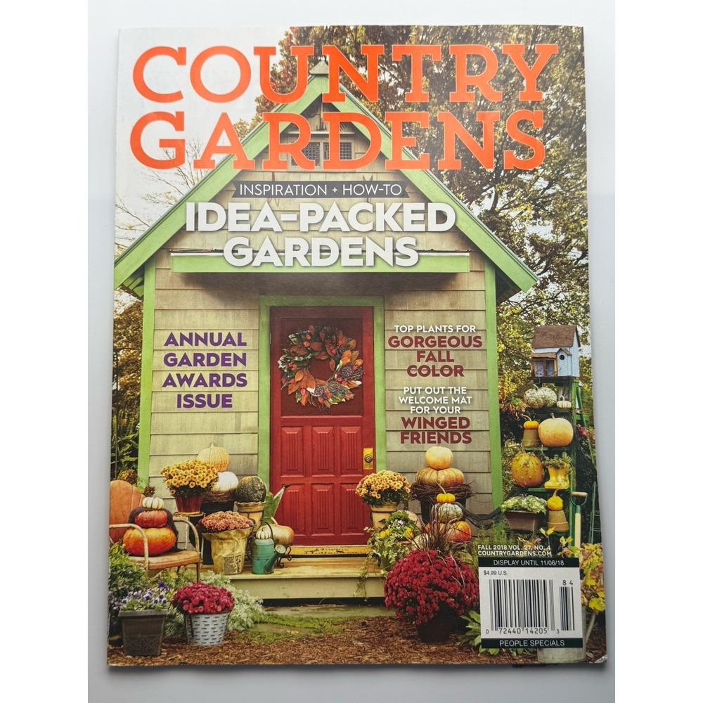 Lot of 5 COUNTRY GARDENS Magazines 2018 & 2019 From Smoke Free Home VGUC - Picture 5 of 7